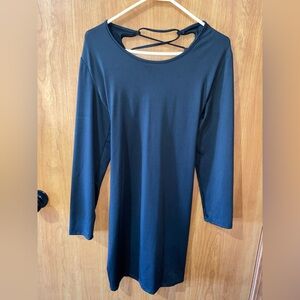 Little Black Dress w/ tie back.